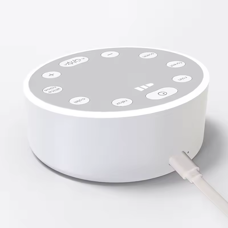 White Noise Sleep Speaker – Sound & Light Sleeping Aid