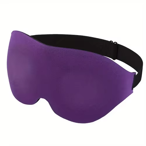 3D Contoured Sleep Mask – Light-Blocking Eye Mask for Men & Women