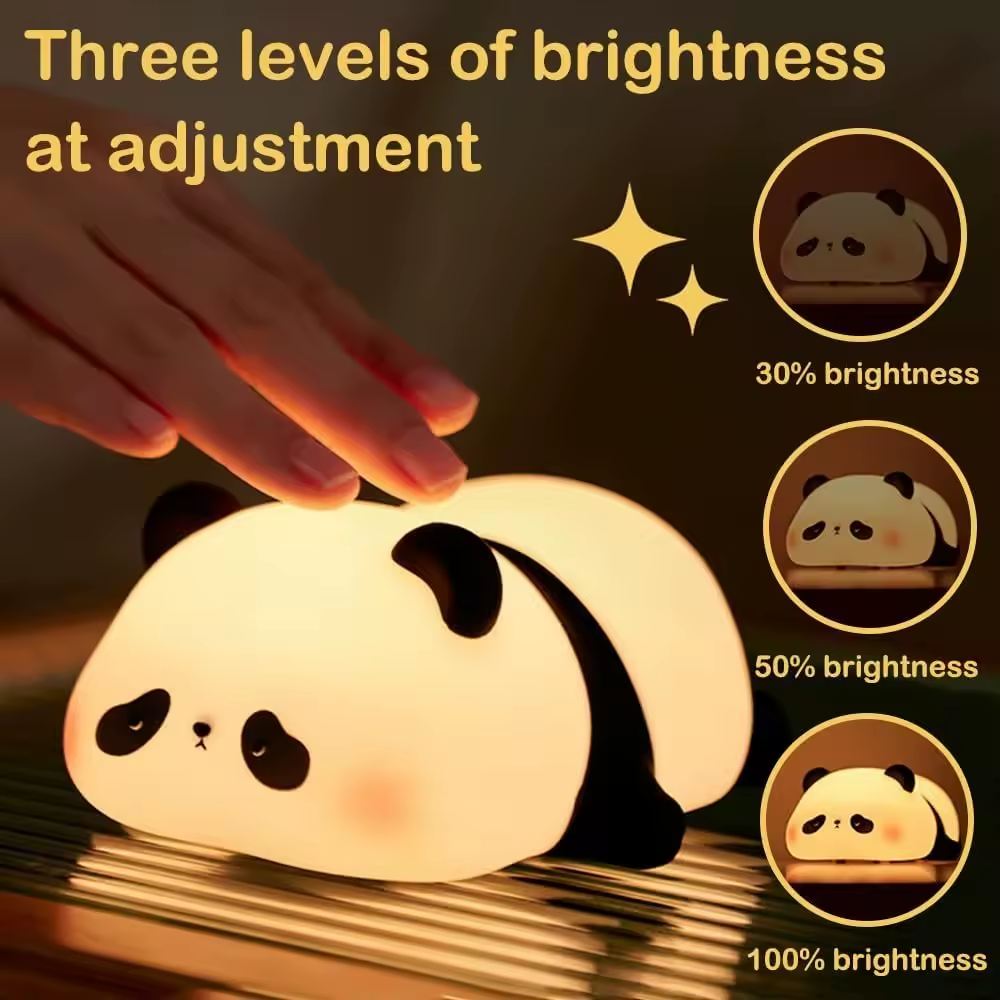 Cute Panda Night Lamp – Baby Shower & Kids Gift