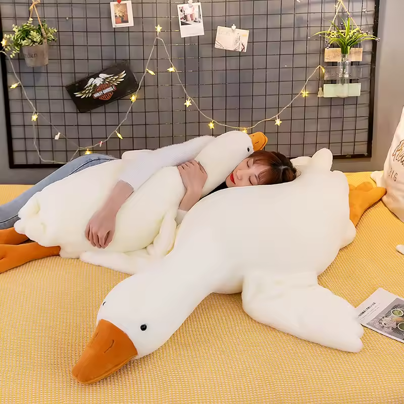 Funny Goose Plush – Soft Duck Sleeping Pillow & Sofa Cushion, Perfect Birthday Gift for Kids