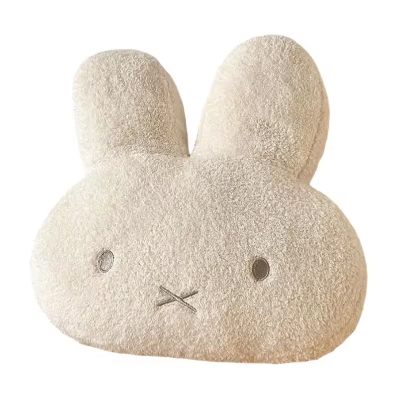 Kawaii Miffys Plush Toy – Soft Bunny Plushie, Throw Pillow & Home Decor for Kids