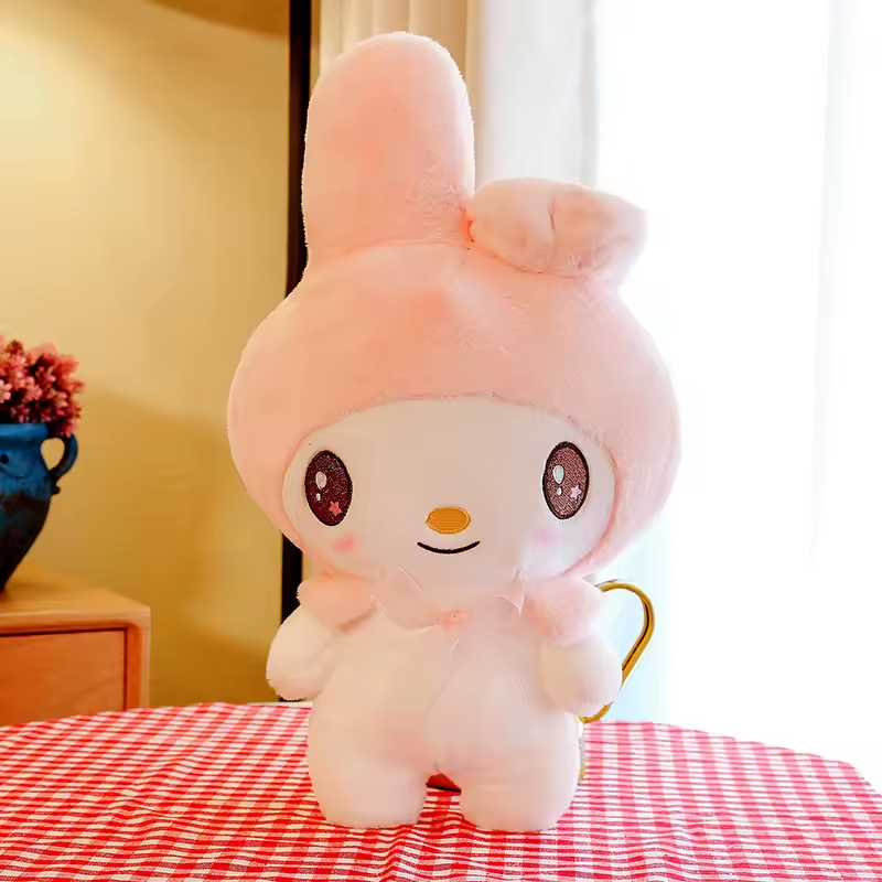 Kawaii Sanrio Plush Toys – Kuromi & My Melody Plushies, Cute Anime Dolls & Birthday Gifts