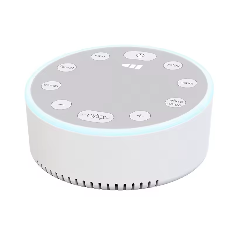 White Noise Sleep Speaker – Sound & Light Sleeping Aid