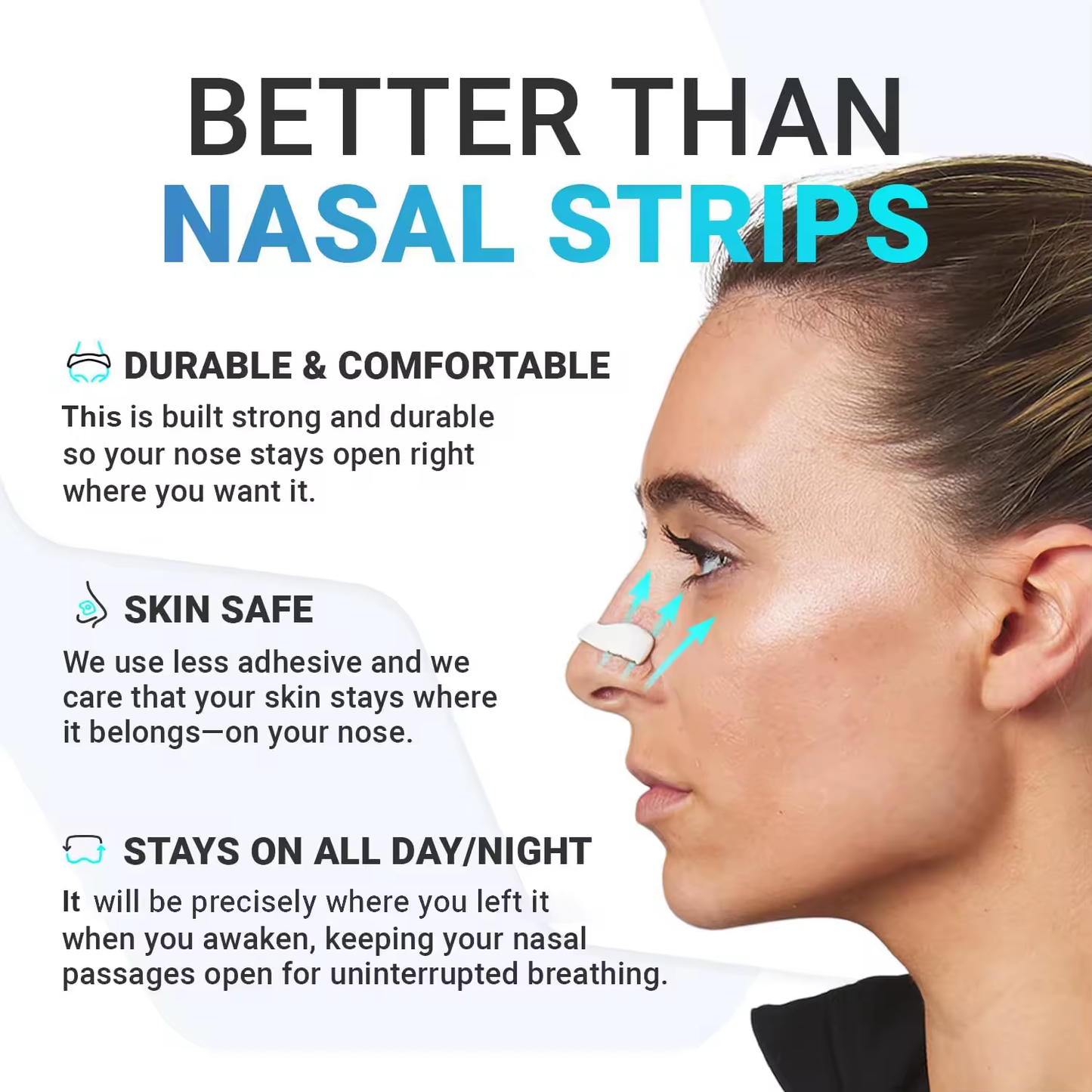 Magnetic Nasal Dilator Kit – Boosts Breathing & Oxygen Intake