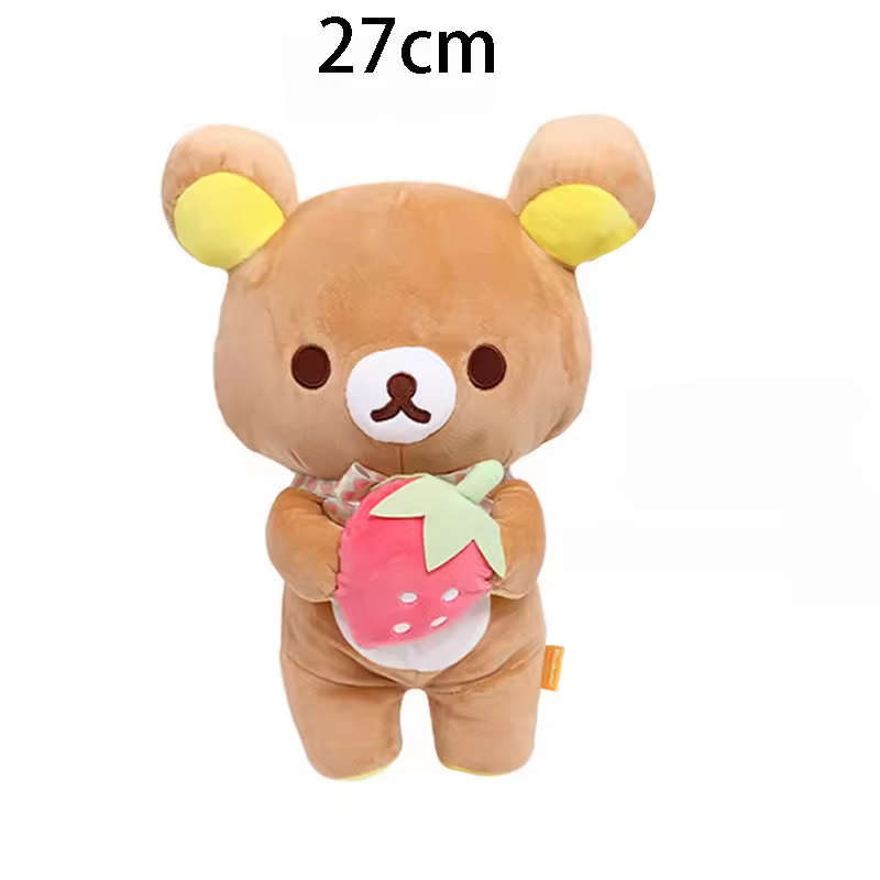 Anime Rilakkuma Plush Doll – Soft Kawaii Bear Toy & Room Decor, Cute Gift for Girls