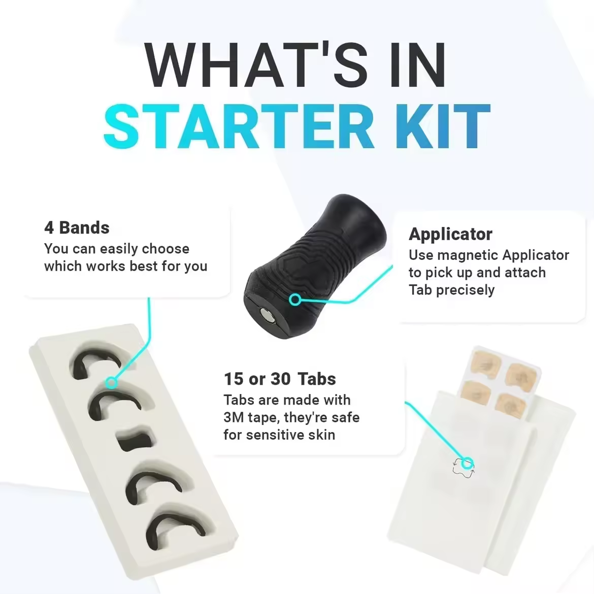Magnetic Nasal Dilator Kit – Boosts Breathing & Oxygen Intake