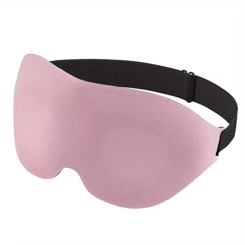 3D Contoured Sleep Mask – Light-Blocking Eye Mask for Men & Women